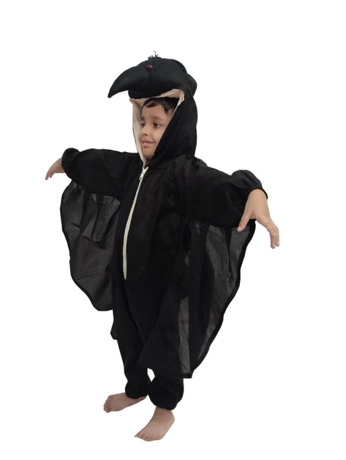 BookMyCostume Crow Bird Kids Fancy Dress Costume For Kids- Black